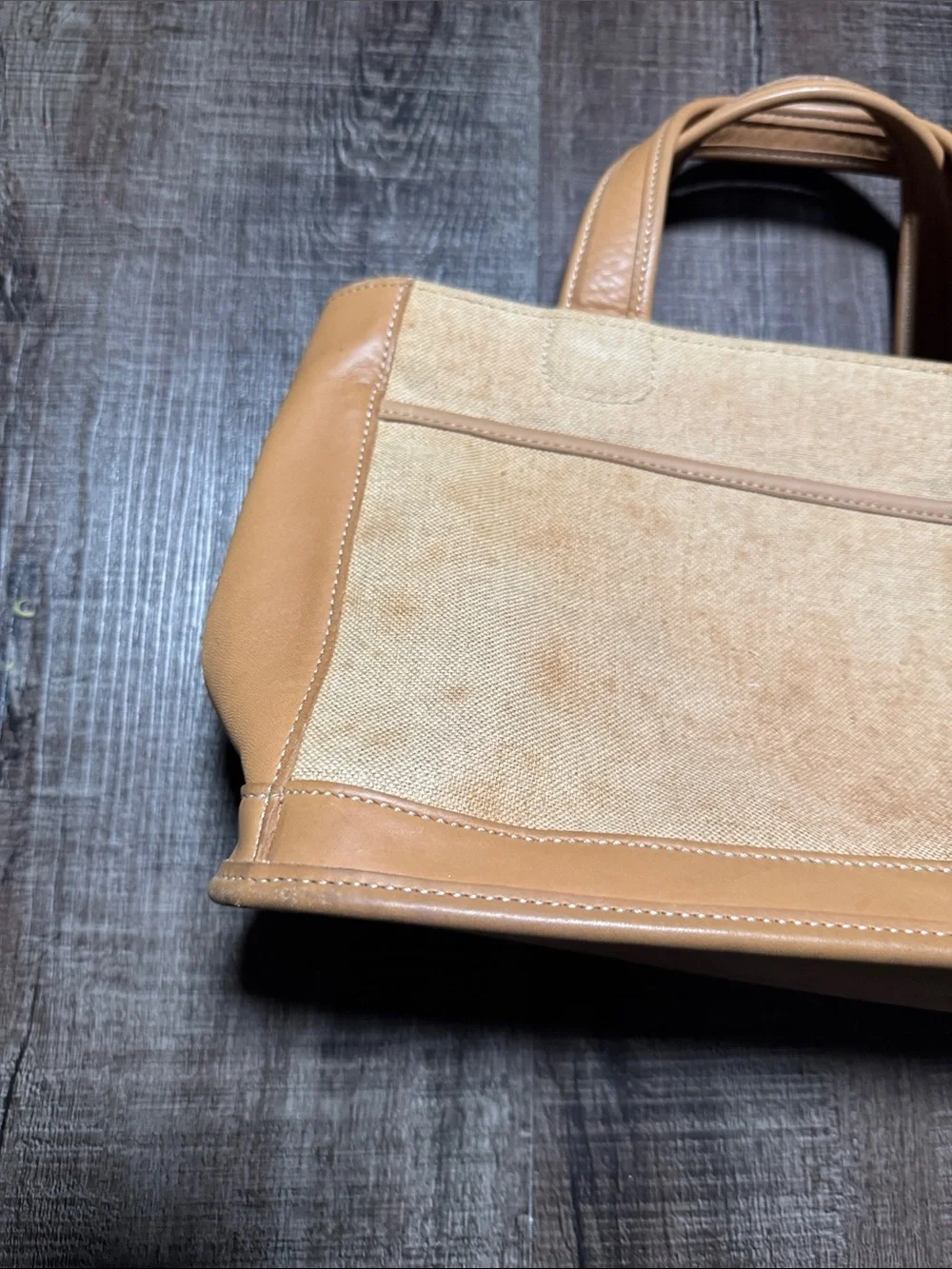 vintage Coach Bleecker satchel